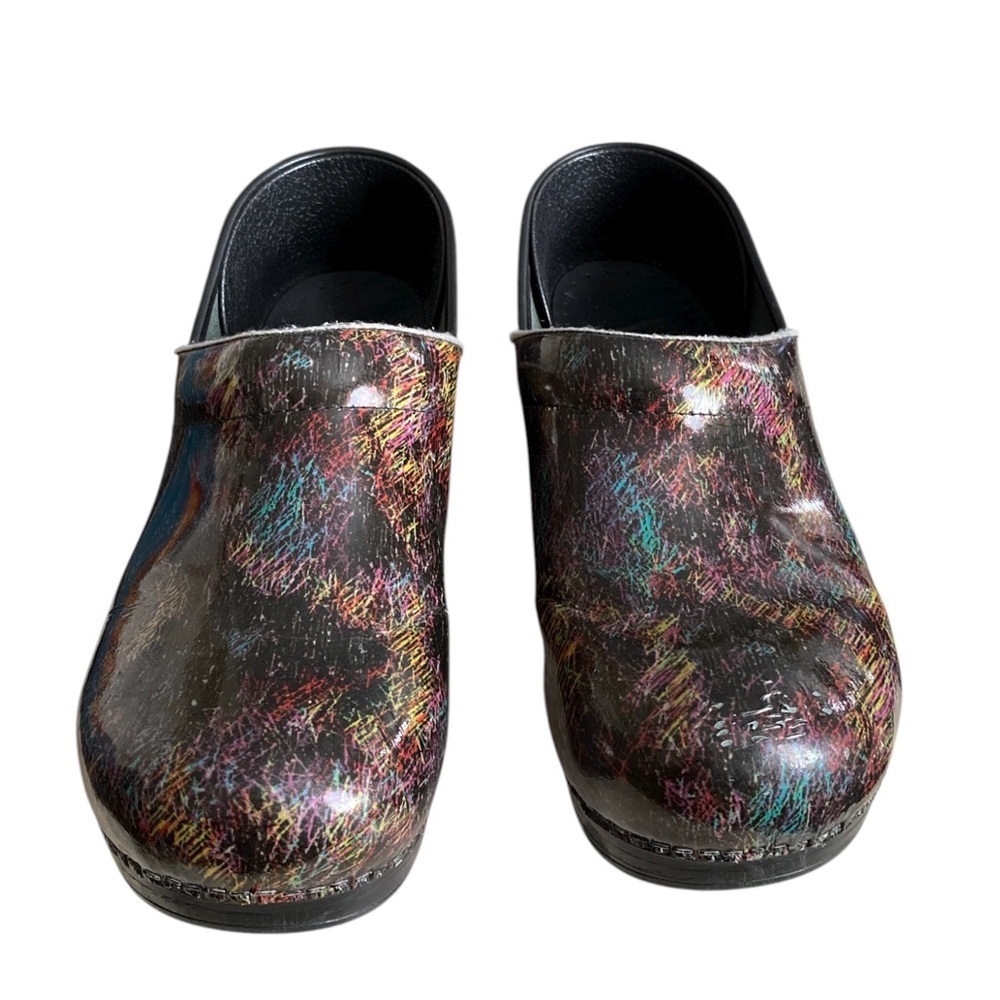 Dansko Women's Leather Clogs Professional Nursing Comfort Slip On Shoes Size 9 - Picture 5 of 8